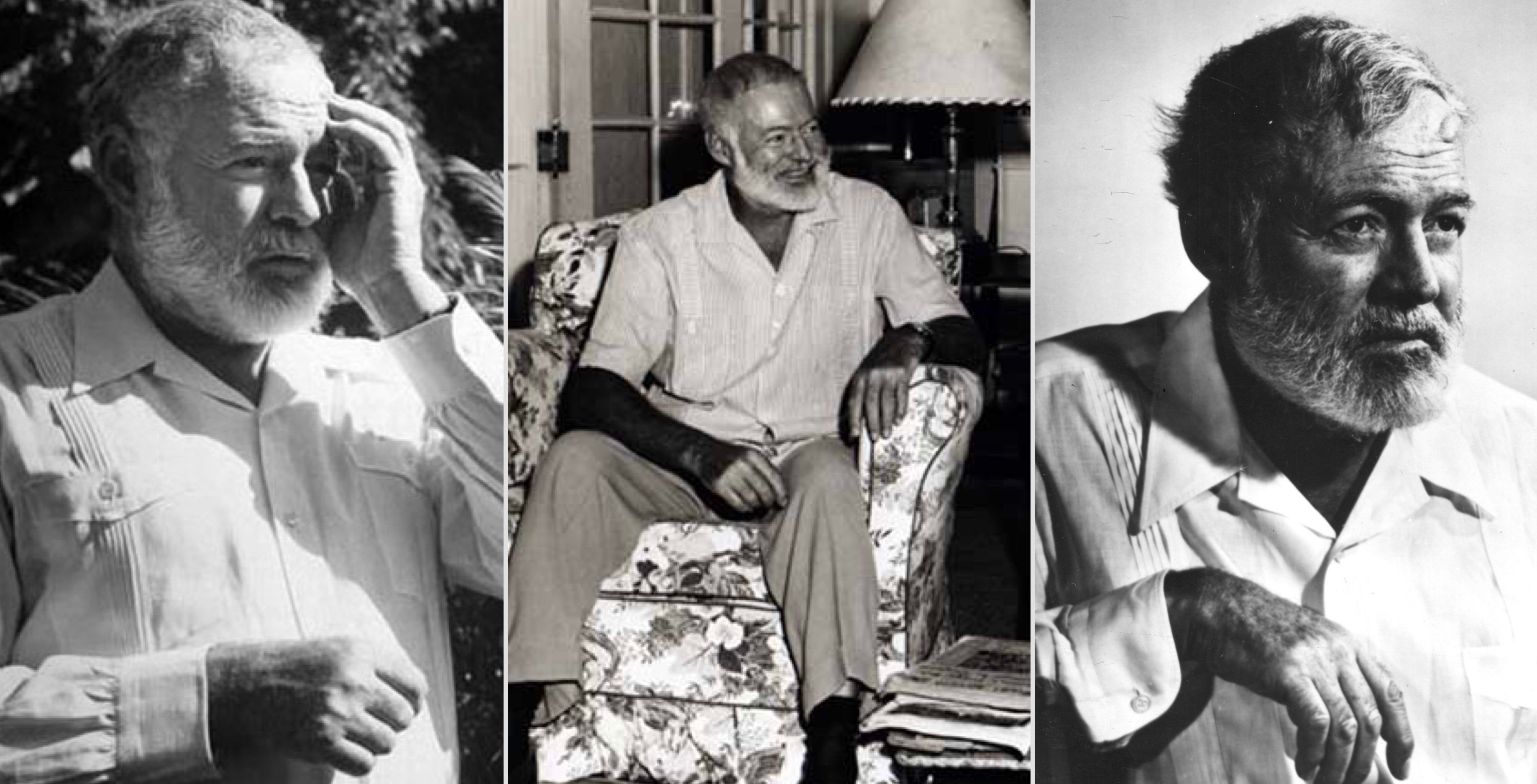 Американский писатель Эрнест Хемингуэй прожил на Кубе треть своей жизни и, как истинный житель Острова Свободы, носил гуаяберу 